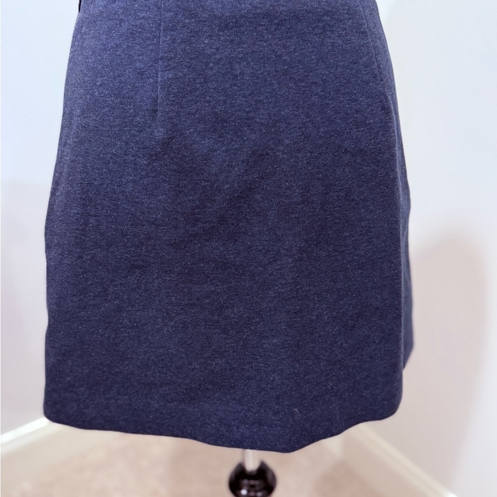 Theory Dark Blue Mini Skirt